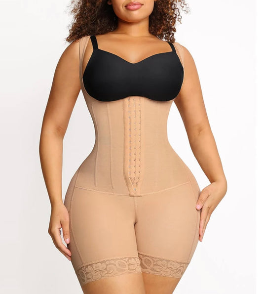 Conpression Steel Boned Shapewear For Women Tummy Trimmer Control