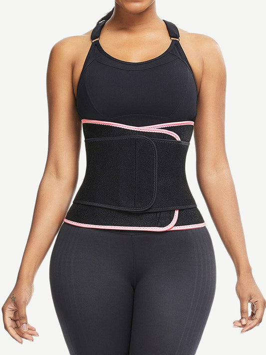 [USA warehouse] Wholesale High Power Black Neoprene Waist Trainer Sticker Big Size Amazing Shape