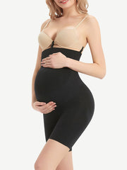 Wholesale Amazing Black Seamless Solid Color Maternity Panty Soft-Touch