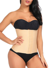 Wholesale Streamlining Black Queen Size Waist Cincher 16 Steel Bones High Compression