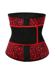 Wholesale Ventilate Neoprene Leopard Belt Big Size Waist Trainer Medium Compression