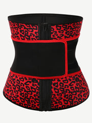 Wholesale Ventilate Neoprene Leopard Belt Big Size Waist Trainer Medium Compression