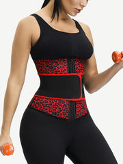 Wholesale Ventilate Neoprene Leopard Belt Big Size Waist Trainer Medium Compression