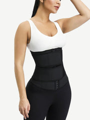 Wholesale Black Plus Size Latex Waist Trainer 7 Steel Bones Leisure Fashion