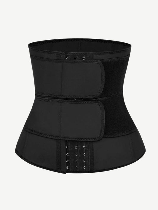 Wholesale Black Plus Size Latex Waist Trainer 7 Steel Bones Leisure Fashion