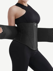 Wholesale Black Neoprene Waist Trainer 10 Steel Bones Basic Shaping