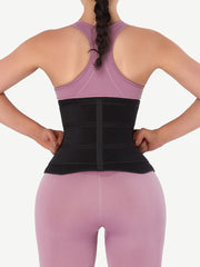 Wholesale Flatten Tummy Neoprene Zip Three-Belt Waist Trainer